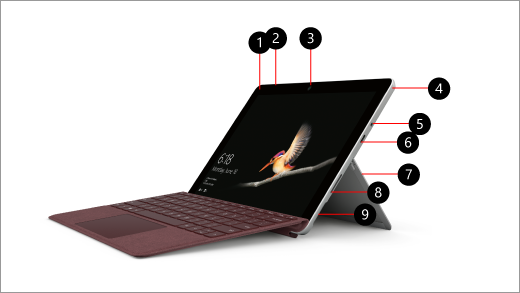 Surface Go con callout