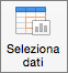 Nella scheda Struttura grafico fare clic su Seleziona dati