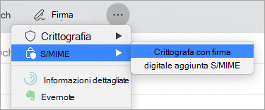 Crittografa con S/MIME