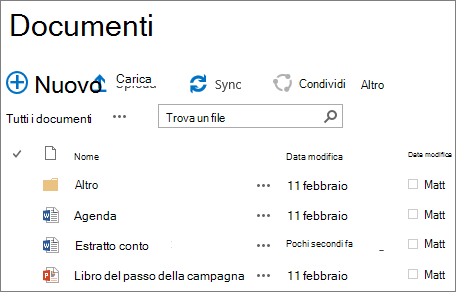 Raccolta siti di SharePoint