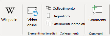 Aggiungere un collegamento in Word