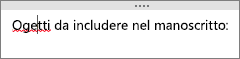 OneNote controlla automaticamente la presenza di potenziali errori di ortografia