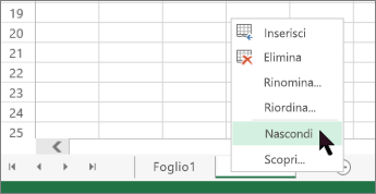 Scoprire più fogli simultaneamente