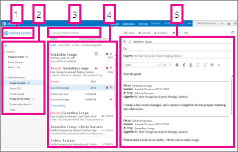 Posta elettronica in Outlook Web App