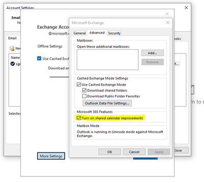 REST で Outlook がハングする