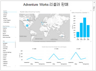 대리점 판매 보고서