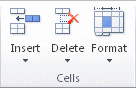 Excel 리본 이미지