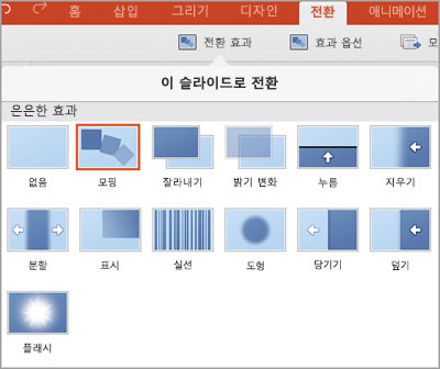 전환 효과