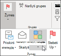 Skirstyti pagal kategorijas