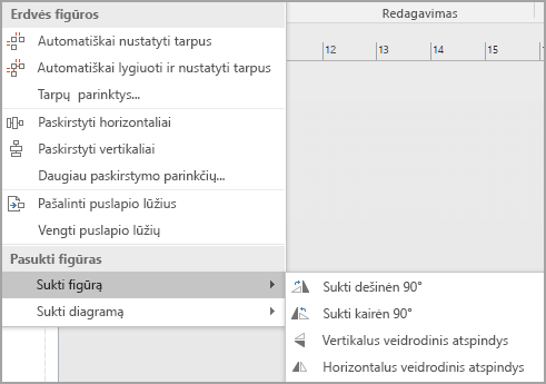 Pasirinkite pasukti figūras