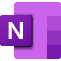 „Microsoft OneNote“ logotipas