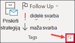 Pasirinkite Daugiau parinkčių, kad nustatytumėte pristatymo delsą.