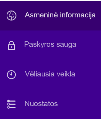 Pakeiskite savo „Yahoo“ paskyros saugos parametrus