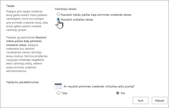 Įmonės "wiki" ekrano įtraukimas su unikaliomis paryškintomis teisėmis