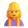 Teams sieviete construction worker Emoji