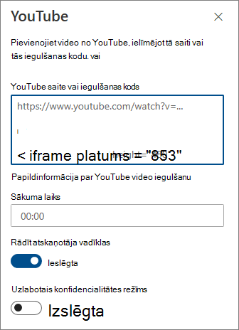 YouTube rīklodziņš