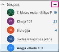 Kreisā navigācijas rūts lietojumprogrammā Outlook tīmeklī ar iezīmētu pogu Izveidot