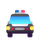 Teams ekser palīdzību, izmantojot police car Emoji