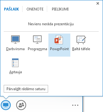 PowerPoint prezentācijas kopīgošana