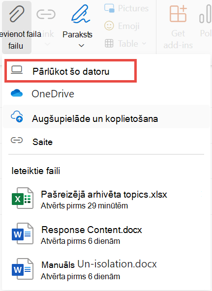 Pārlūkojiet PC datoru, lai iegūtu jauno Outlook