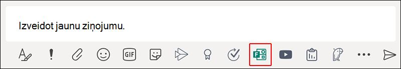 Formas ikona lietojumprogrammā Microsoft Teams