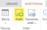 Poga Ievietot attēlu