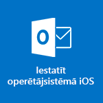 Programmas Outlook darbam ar iOS iestatīšana