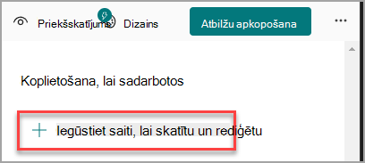 Iegūt saiti, lai skatītu