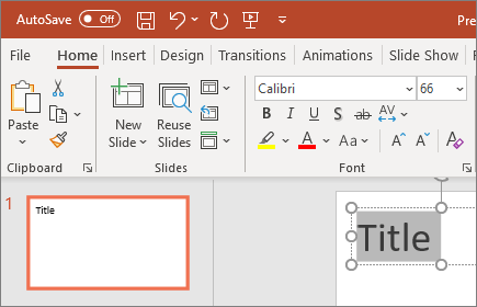 PowerPoint teksta formatēšana