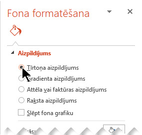 Rūtī Fona formatēšana atlasiet Tīrtoņa aizpildījums