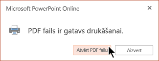 Jūsu PDF fails ir gatavs