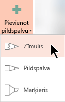 Varat zīmēt rokrakstā ar trīs dažādām tekstūrām: zīmuli, pildspalvu vai marķieri