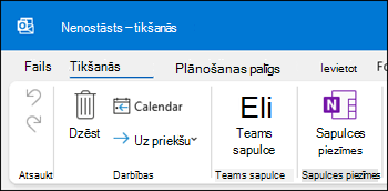 Outlook sapulces piezīmes