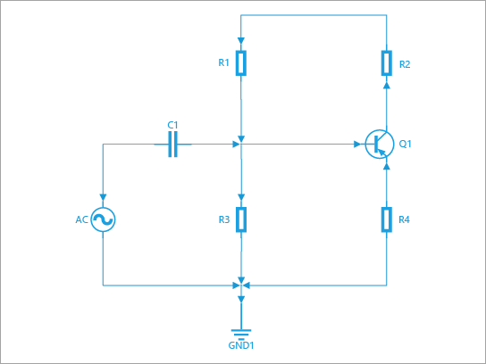 Opprett skjematiske diagrammer, én linje- og koblingsdiagrammer og -tegninger. Inneholder figurer for brytere, videresendinger, overføringsbaner, halvledere, krets og rør.