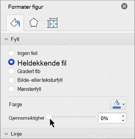 Glidebryter for gjennomsiktighet i Mac