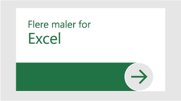 Flere maler for Excel