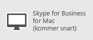 Skype for Business – Mac