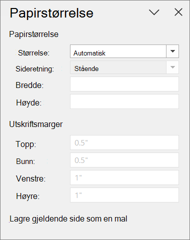 Papirstørrelsesrute