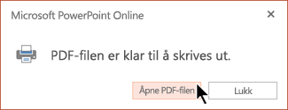 PDF-filen er klar