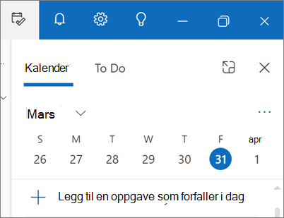 Min dag i nye Outlook for Windows