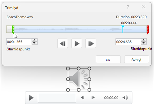 Bilde for Trim lyd