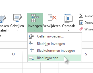 Cellen invoegen