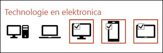 U kunt meerdere pictogrammen selecteren die u wilt invoegen door één keer op elk pictogram te klikken.