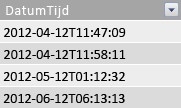 DateTime-kolom in een feitentabel