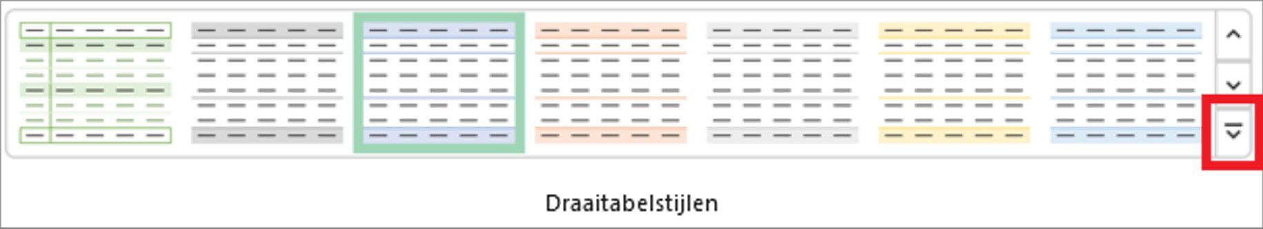 Afbeelding van Excel-lint