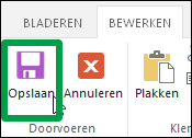 Opslaan