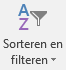 Sorteren en filteren