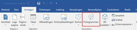 De groep Illustraties bevat hulpmiddelen waarmee u vormen, pictogrammen, SmartArt en meer in uw document kunt toevoegen