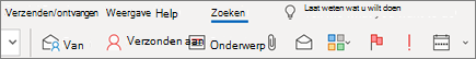 Zoeken in Outlook gebruiken