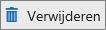 Lijsten pictogram Verwijderen